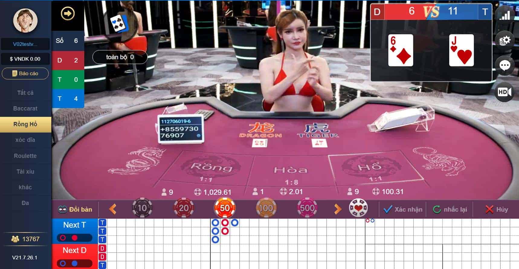 Mẹo chơi Rồng Hổ trực tuyến giúp bạn kiếm tiền cực kỳ đơn giản