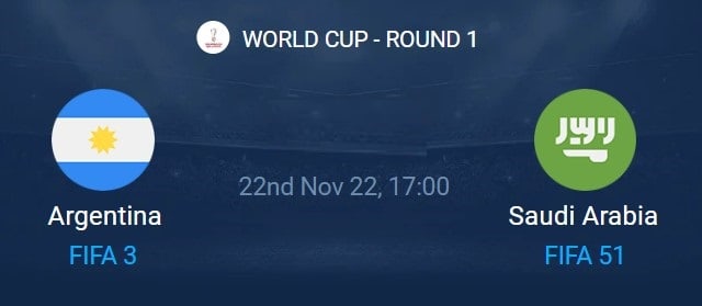 Soi kèo 12betvn Argentina vs Ả Rập Saudi, 22/11/2022 - World Cup