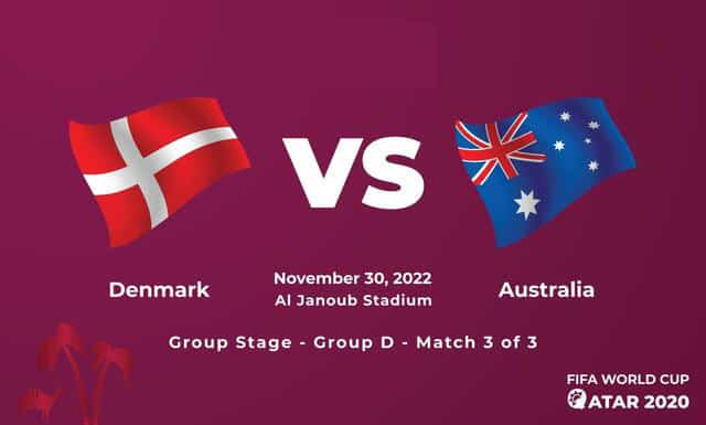Soi kèo 12betvn Úc vs Đan Mạch, 30/11/2022 - World Cup